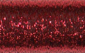 Kreinik Blending Filament 003HL Red Hi Lustre 50 meters/55 yards per spool 